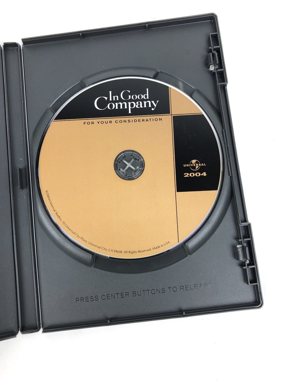 In Good Company (DVD, 2005, Full Frame) For Your Emmy Consideration Copy - Rare