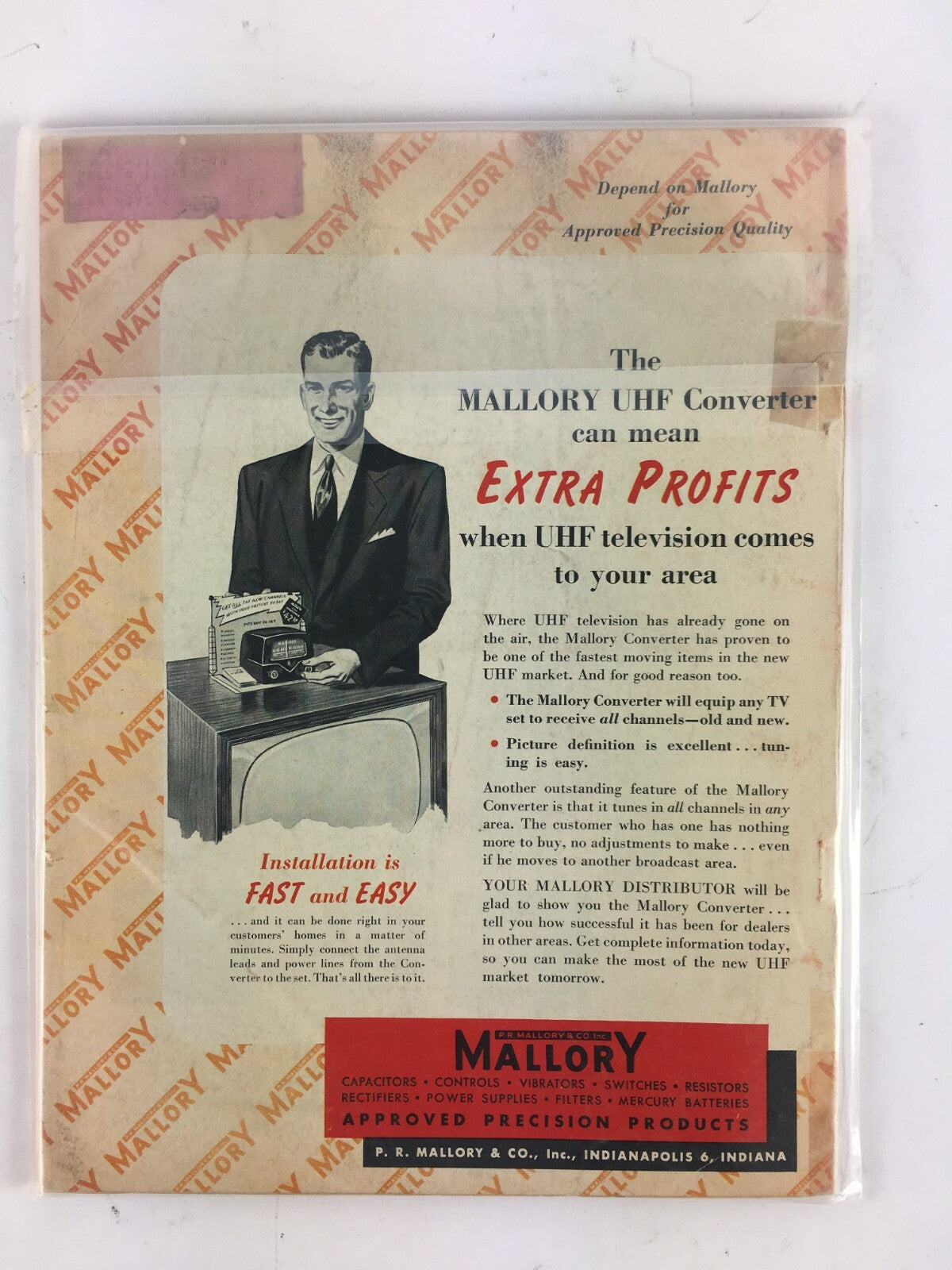 September 1953 Radio Television News Magazine Electronic Counter Super Horn