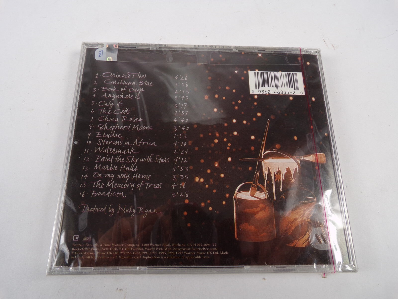 Enya The Best Of Enya Paint The Sky With Stars Only If The Celts Watermark CD#62