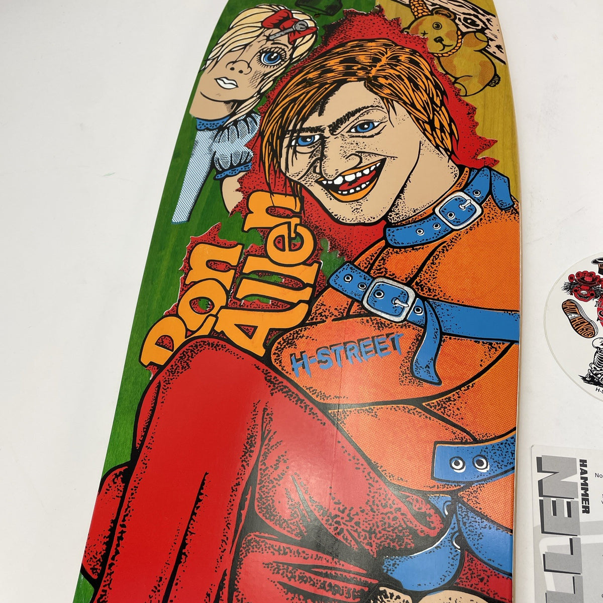 RON ALLEN "INSANE" RE-Issue Deck H-Street Skateboards Watson Laminates 17 / 166