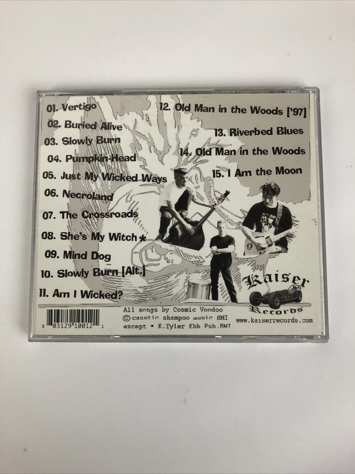 COSMIC VOODOO - Vertigo : Unreleased & Rare Socal Stomp 1992-1997 - CD - MINT #9