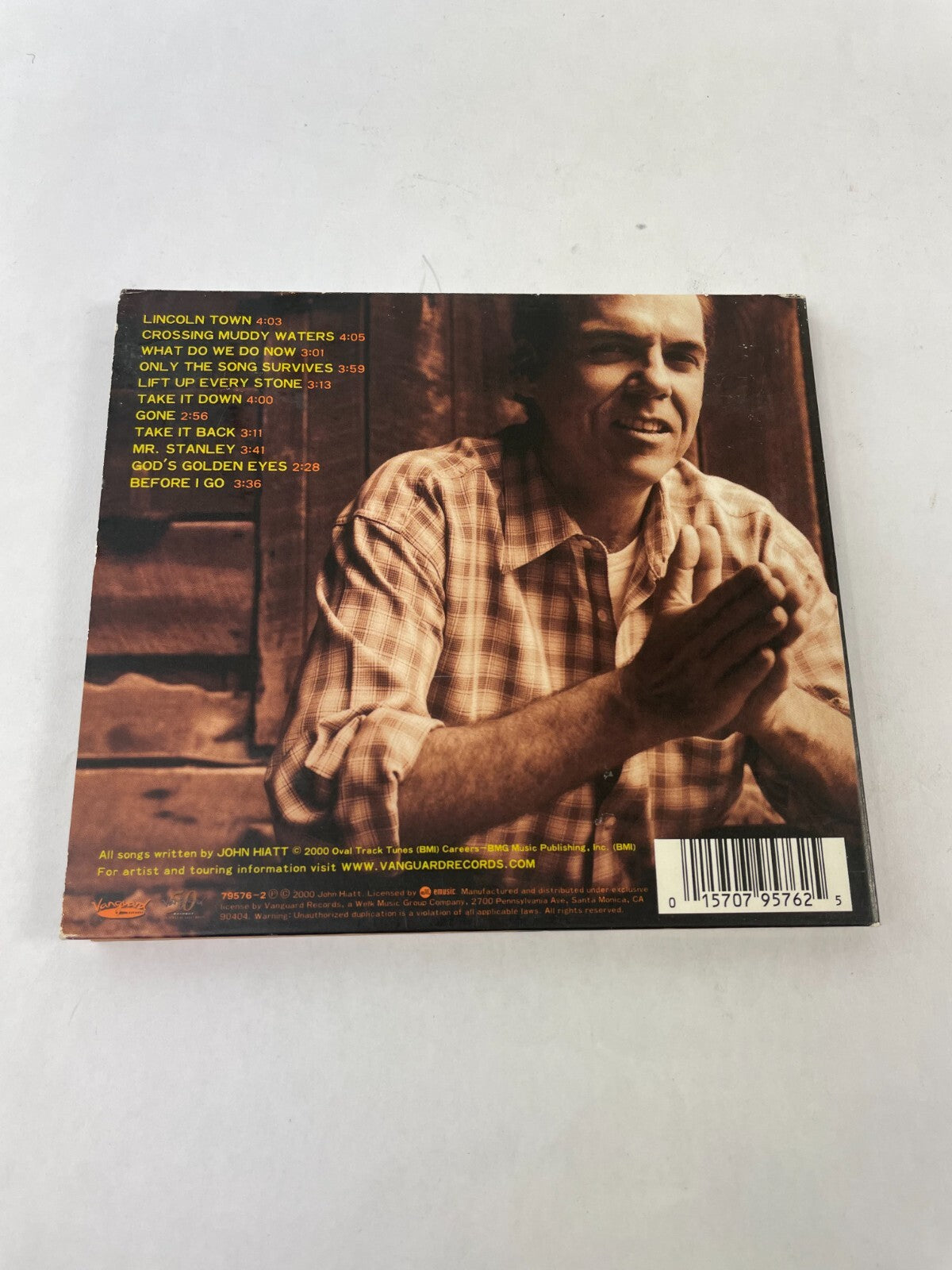 John Hiatt Crossing Muddy Waters Lincoln Town What Do We Do Now Only The CD#73