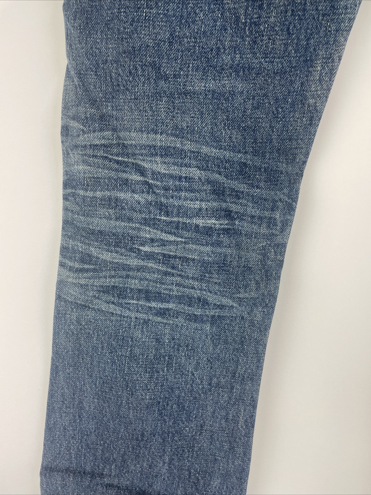 Paper Denim & Cloth 68900 Med Wash Women's Denim Jeans Sz 25 Y2K Distressed Worn