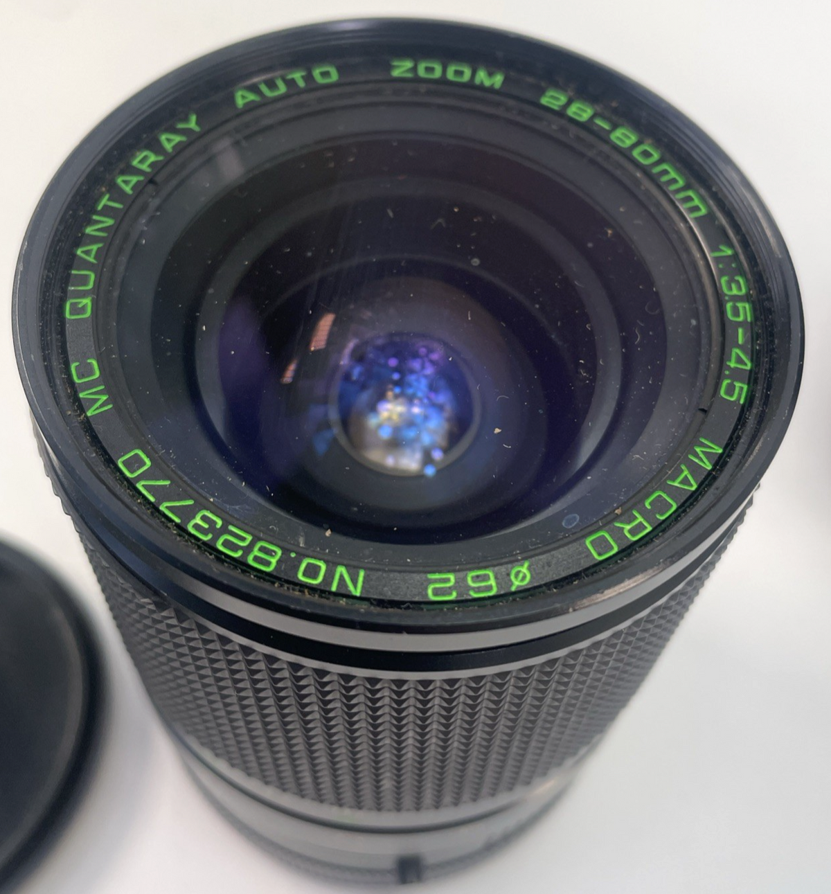 QUANTARAY AUTO ZOOM 28-80MM 1:3.5-4.5 MACRO 062 MC 238693 & CASE - VGC