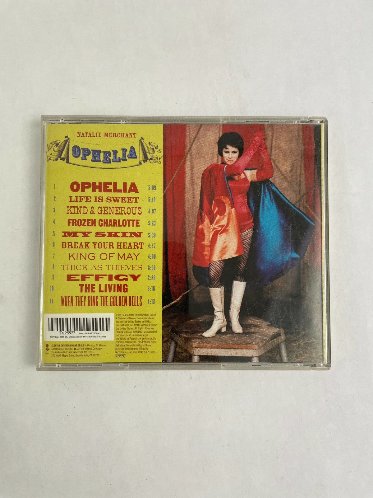 Natalie Merchant Ophelia When They Ring The Golden Bells Jim Scott Bob Q1