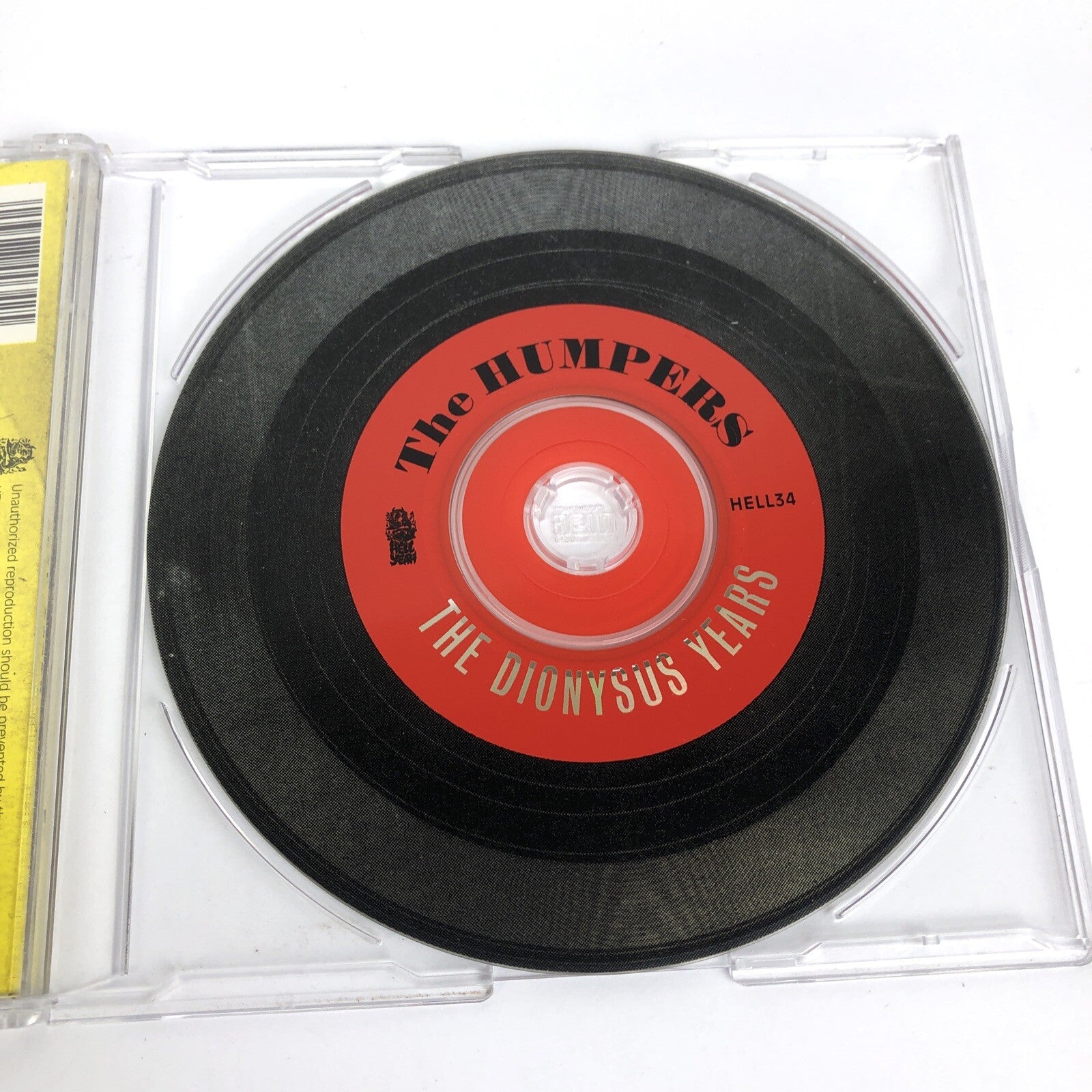The Savage Young HUMPERS - Dionysus Years - CD - Hell Yeah Records Mint Disc #9