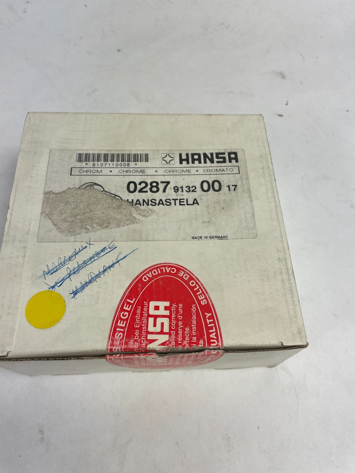 Hansa HANSASTELA 0287 9132 0017 chrome multi-port diverter trim kit wall mounted