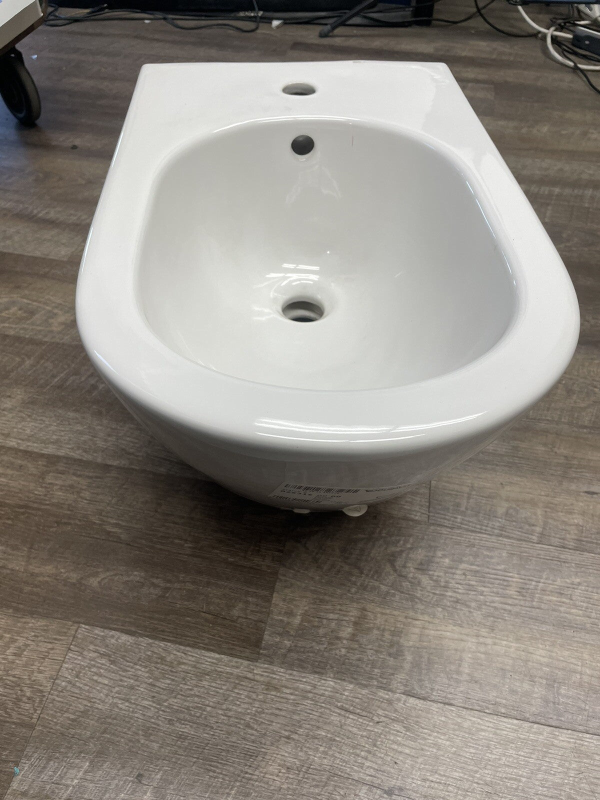 Duravit 026315 Starck 2  Wall Mount Elongated Toilet Bowl White