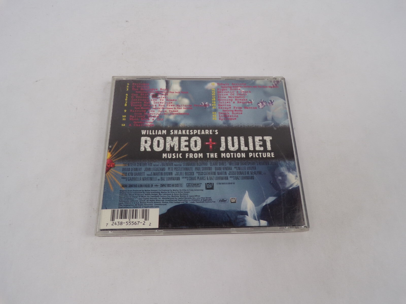William Shakespeare's Romeo+Juliet Music From The Motion Picture Prologue CD#71