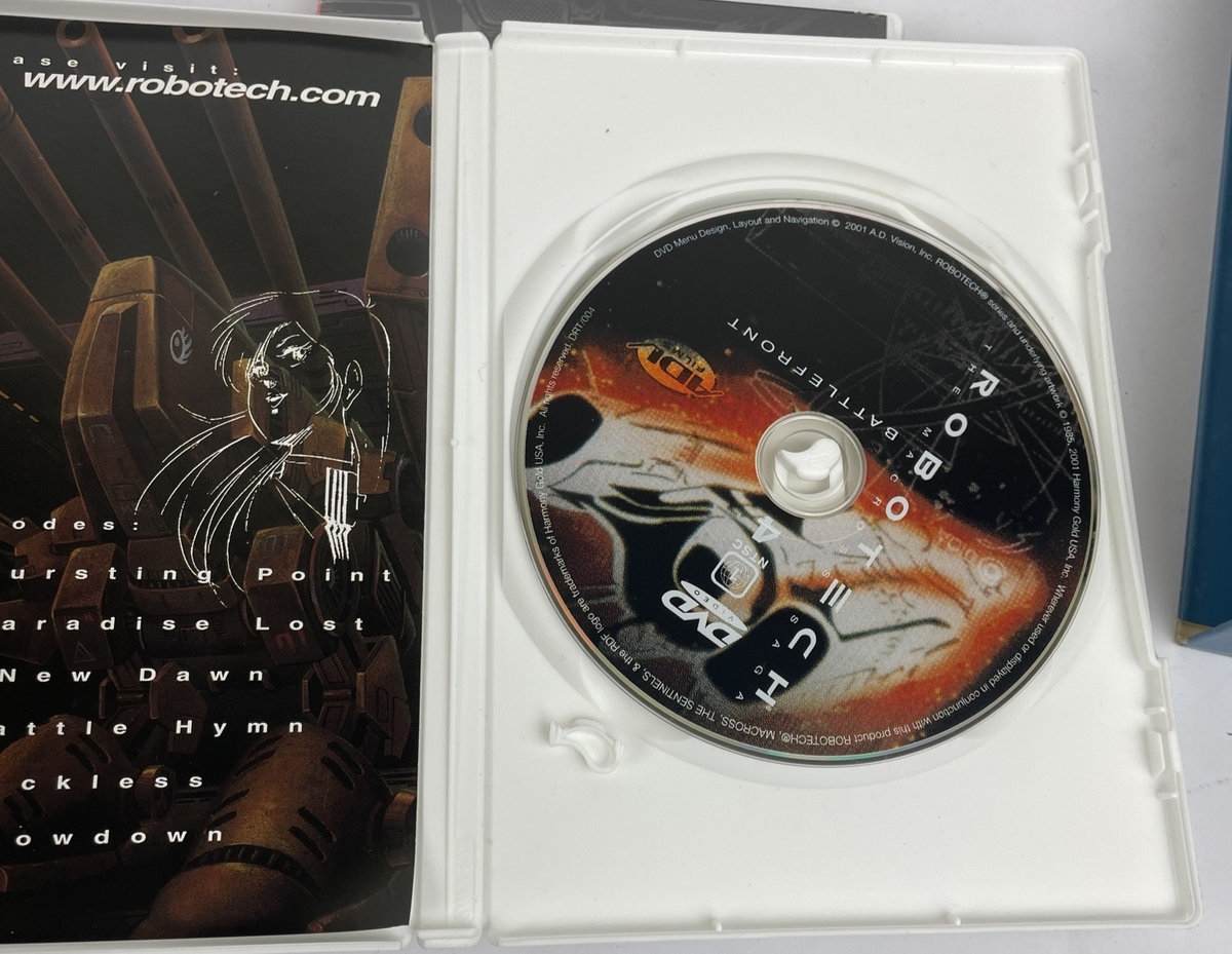 Robotech The Macross Saga Legacy Collection DVD Box Sets Volumes 1-2 ADV Films