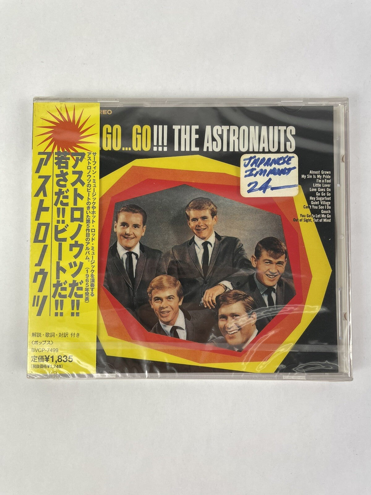Go...Go...Go!!!/ The Astronauts CD Japanese Import Mint     #3