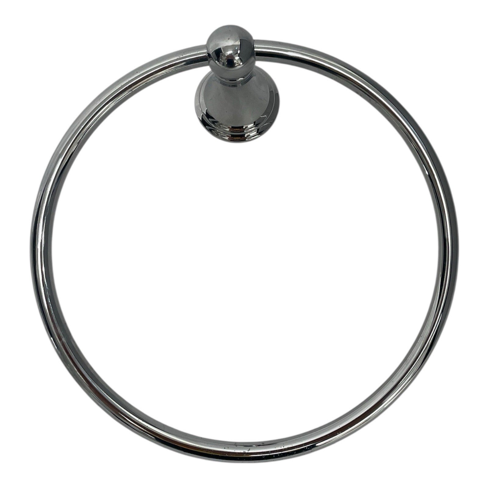 Grohe Geneva 8" Bathroom Towel Ring In Polished Chrome Finish
