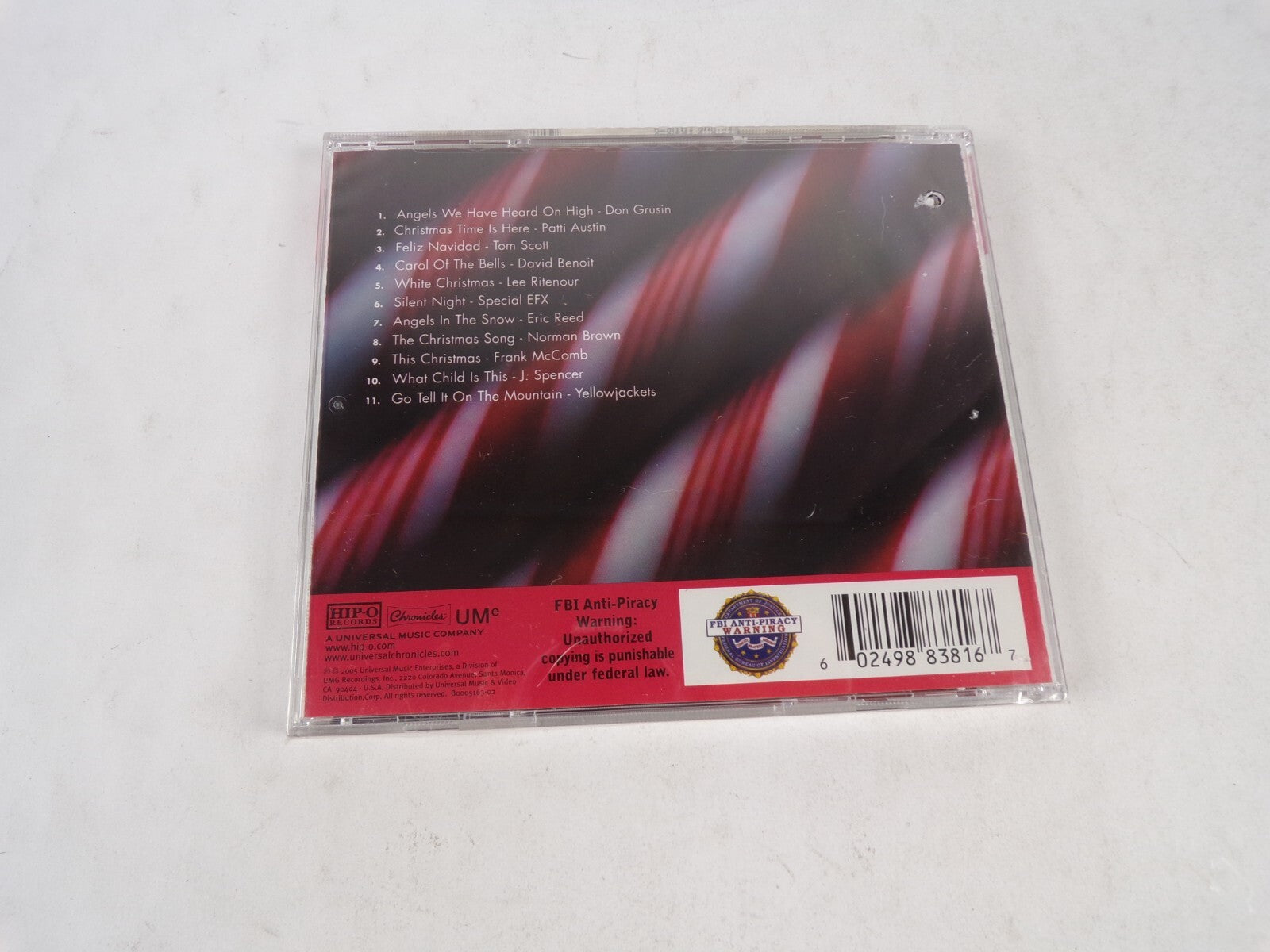 The Best Of Smooth Jazz Christmas The Christmas Collection Angels We Have CD#15