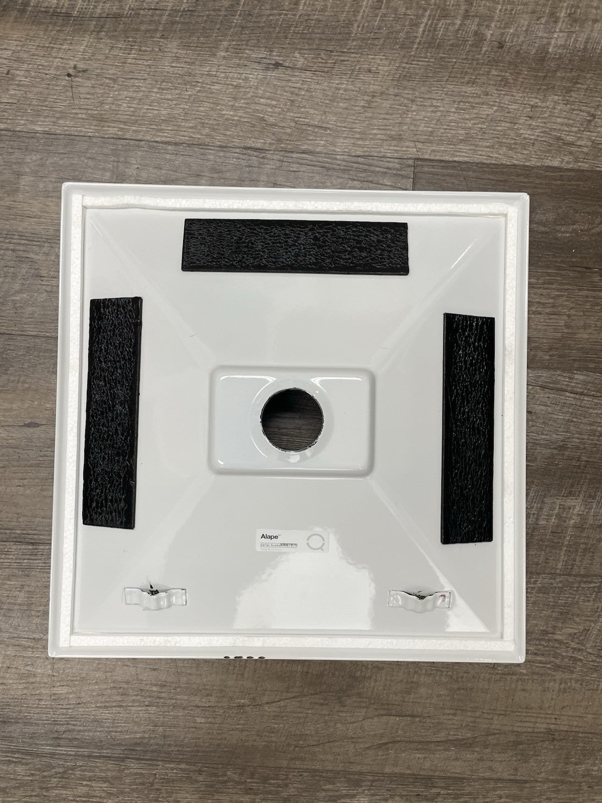 Alape Built-In Rectangular Basin EB.KF400 Sink White 16 x 16 inches