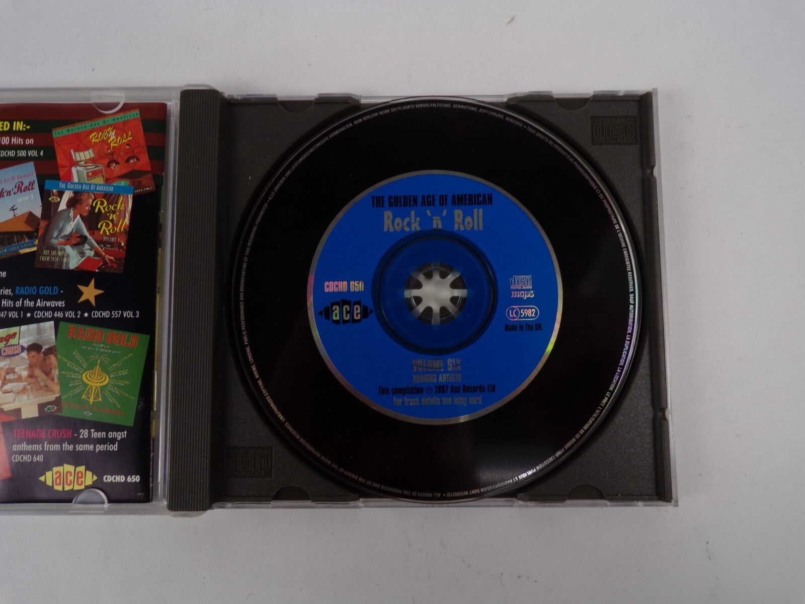 The Golden Age of American Rock n Roll Vol 6 30 Hot 100 Hits From 1954-63 CD#38