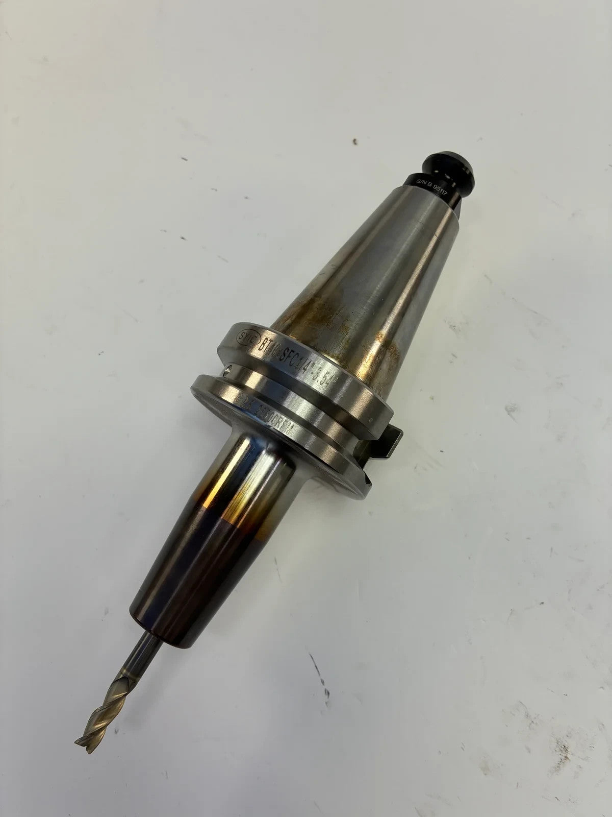 Techniks SYIC 39111 BT40 1/4” Shrink-Fit Tool Holder – 3.54” Projection