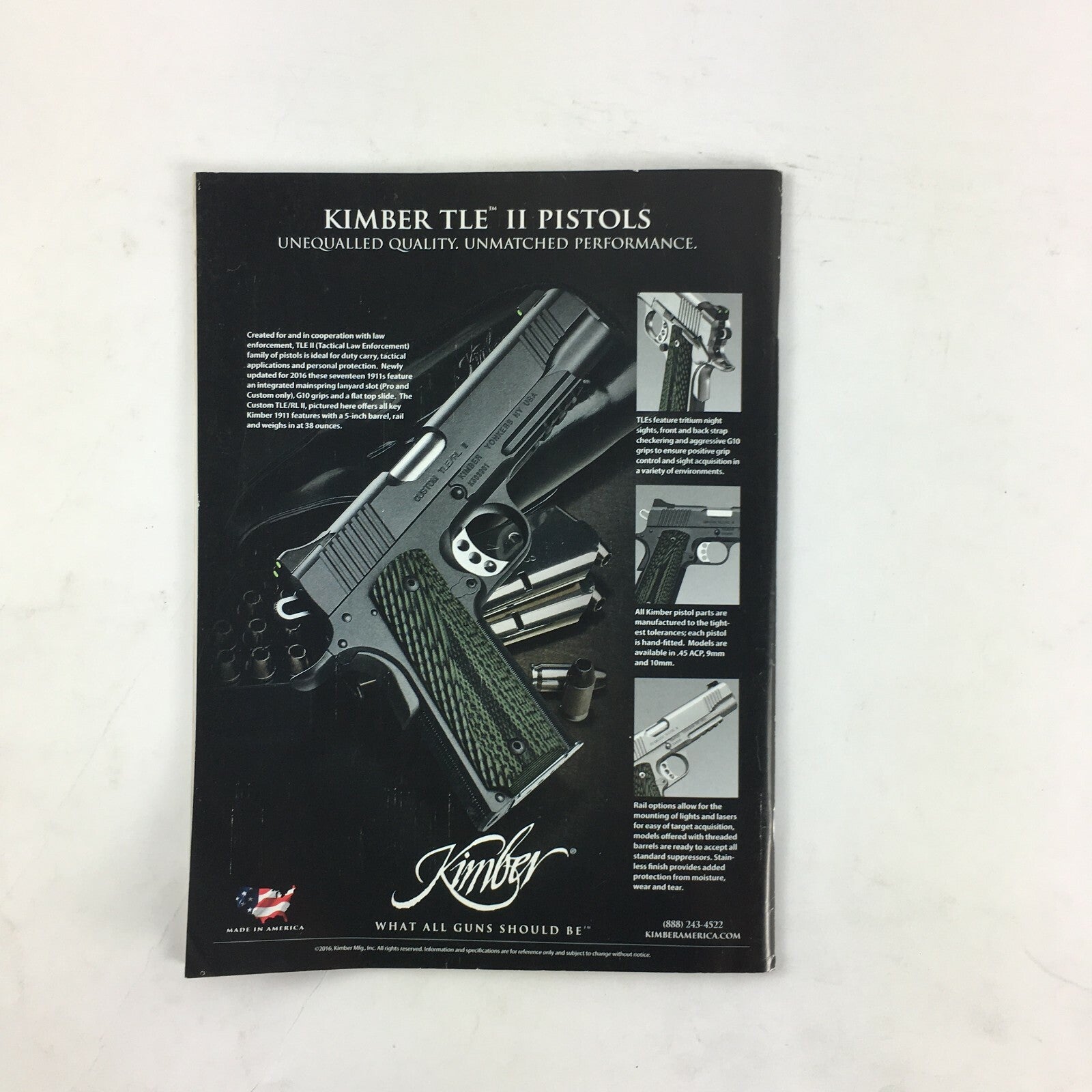 May 2016 Guns & Ammo Magazine Tikka T3x Test Fire K6s Kimber's A.357 Mag!