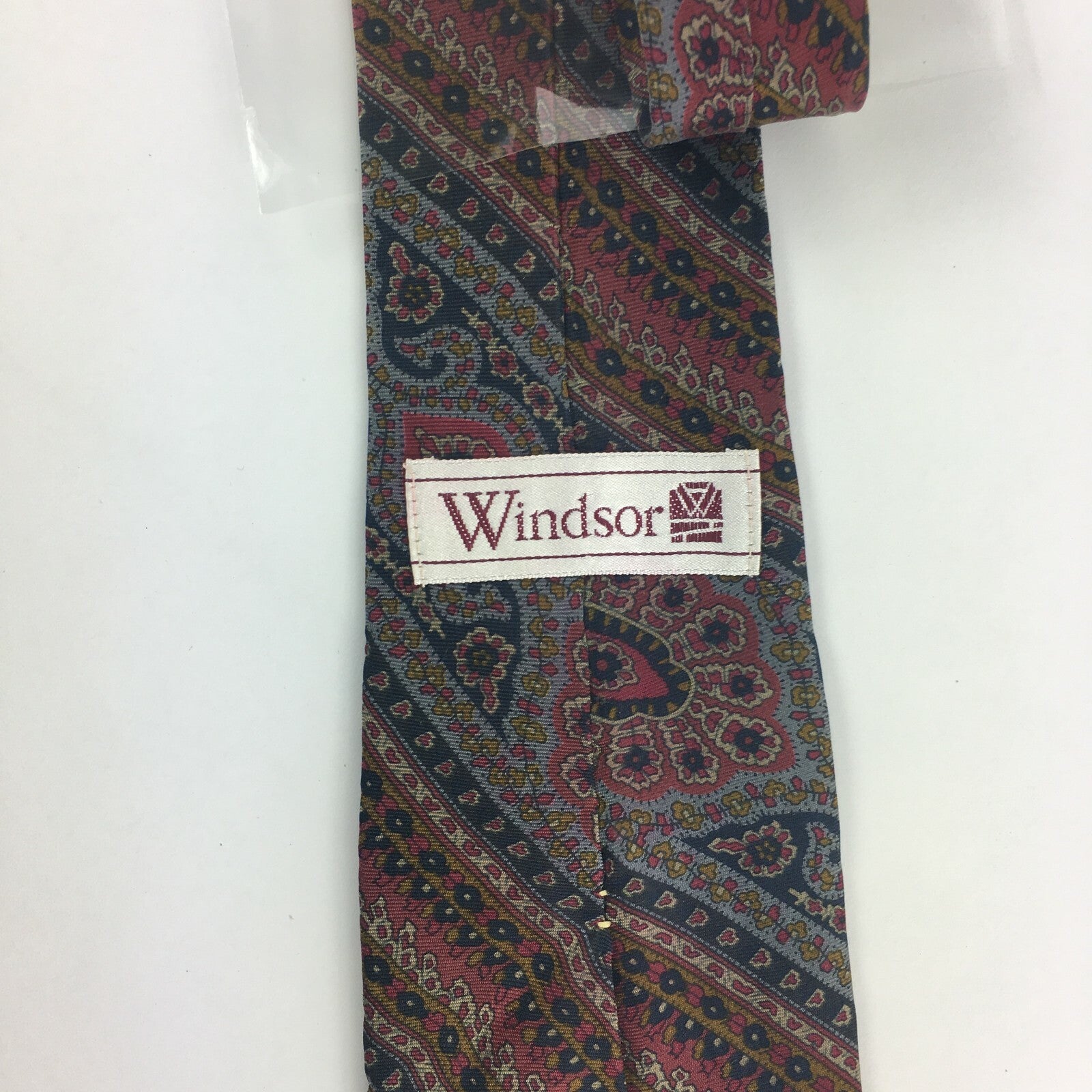 Genuine Windsor 100% Silk Handmade Stylish Formal/Casual Tie Multi Coloured