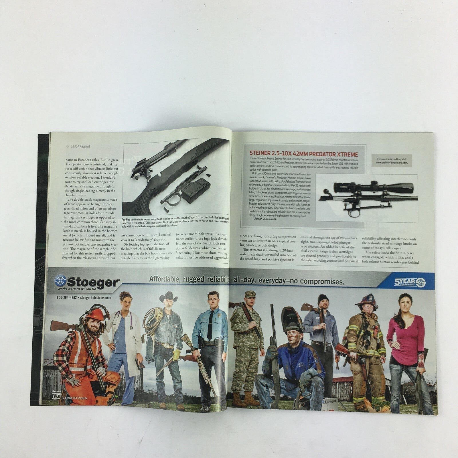 Shooting Time Magazine Sauer 101 Moa Required 7mm vs. 6.5mm Busting Bobcats