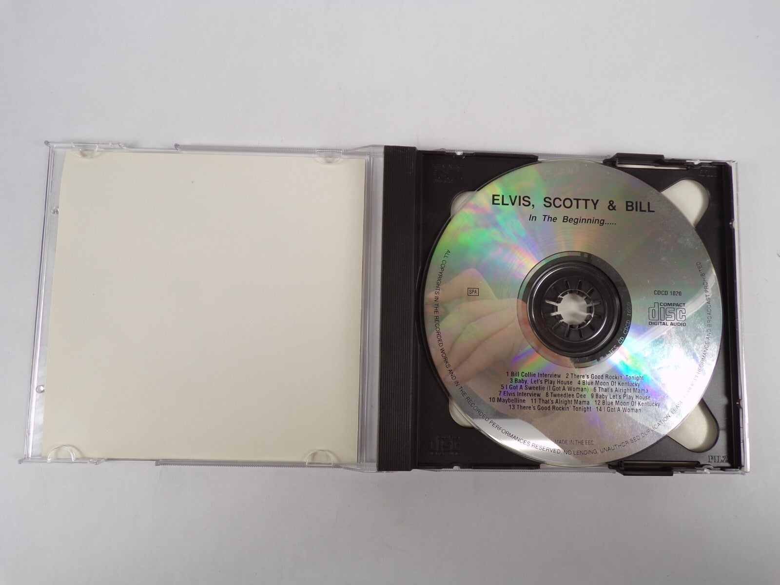 Elvis Scotty & Bill In The Beginning Blue Moon Of Kentucky CD #26
