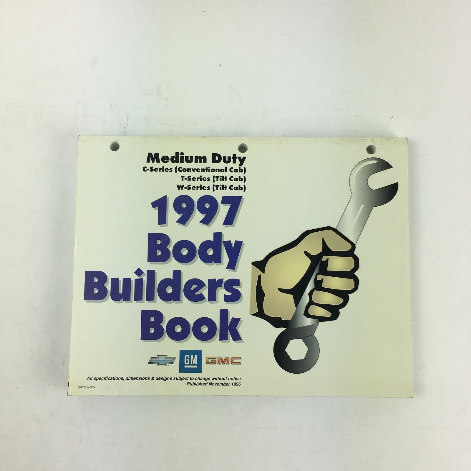 November 1996 Medium Duty C,T,W-Series GM 1997 Body Builders Book