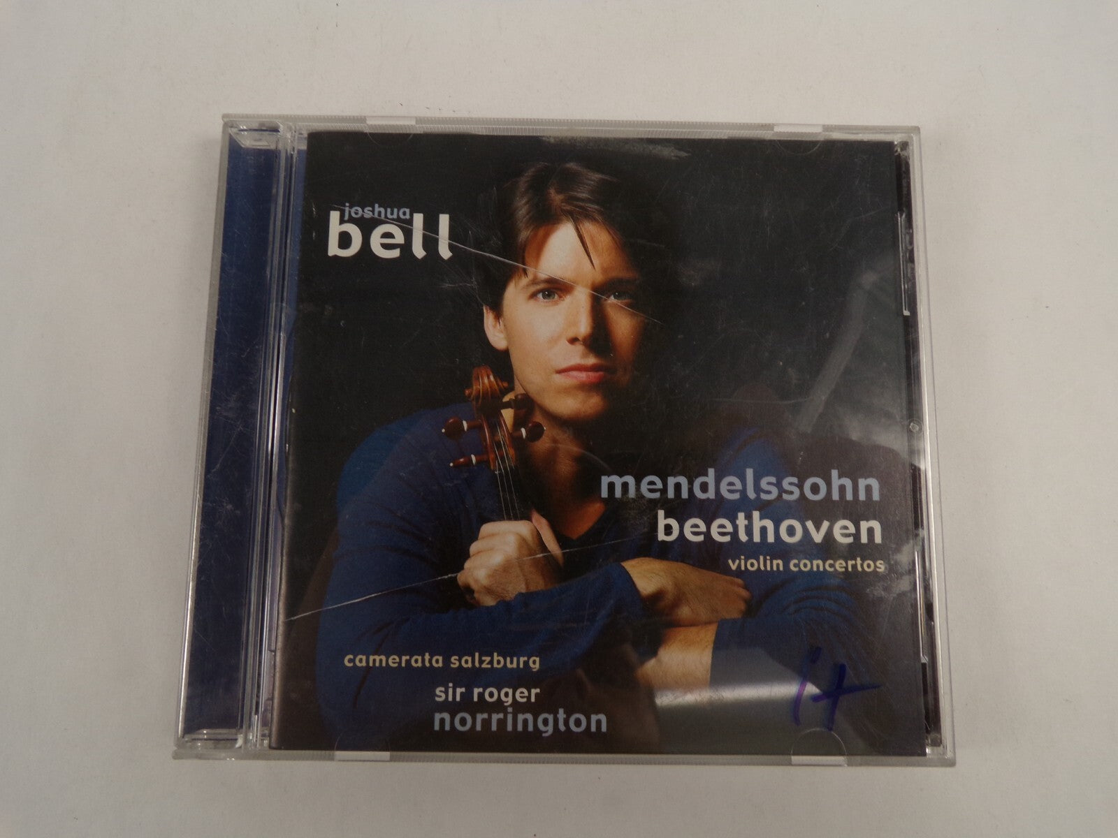 Joshua Bell Mendelssohn Beethoven Violin Concertos Sir Roger Norrington CD#51