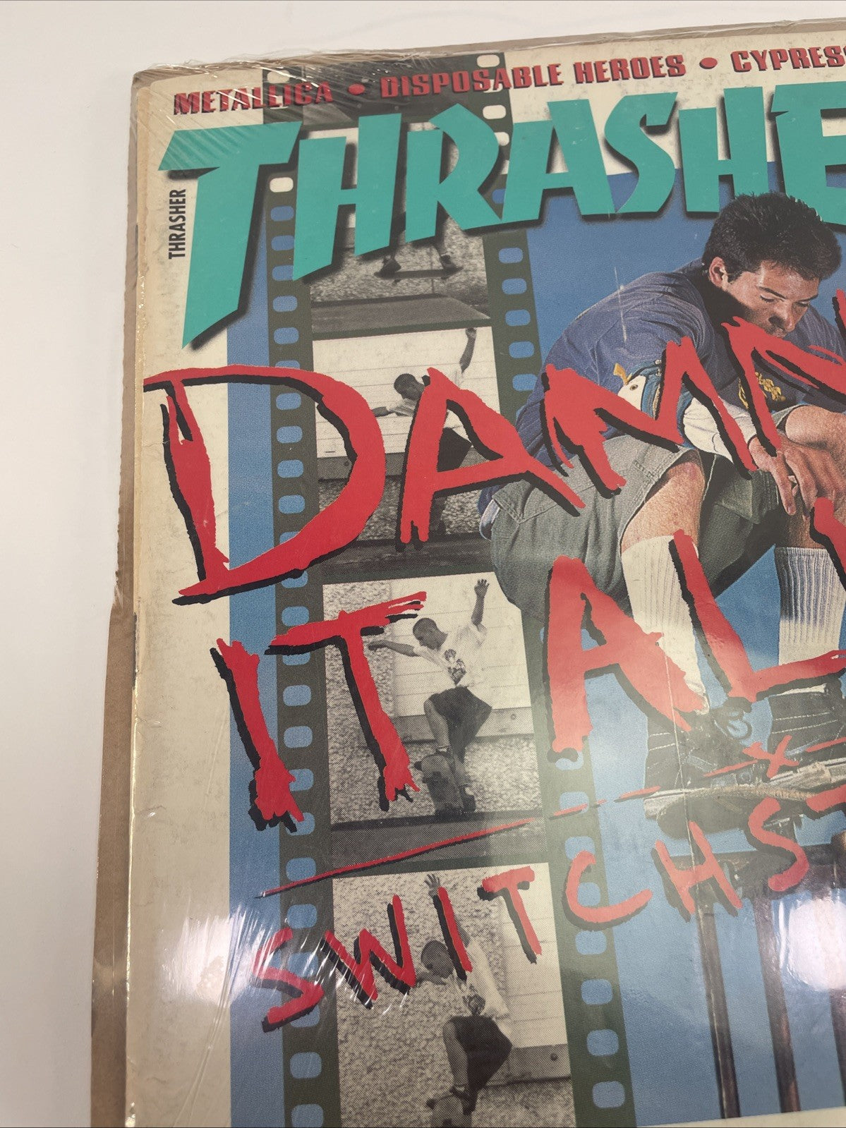 Thrasher Skateboard Magazine May 1992 - Metallica - Cypress Hill - Philly VGC
