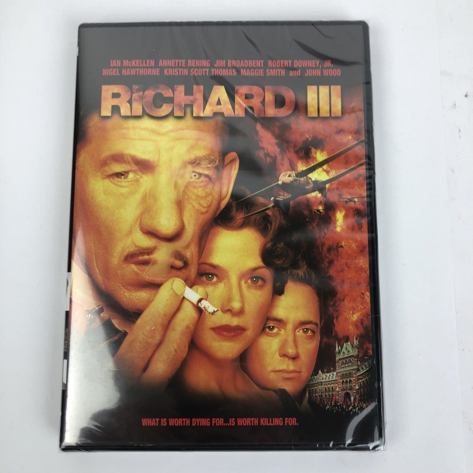 Richard III (DVD, 1995) Annette Bening Robert Downey Jr. Kristin Scott Brand New