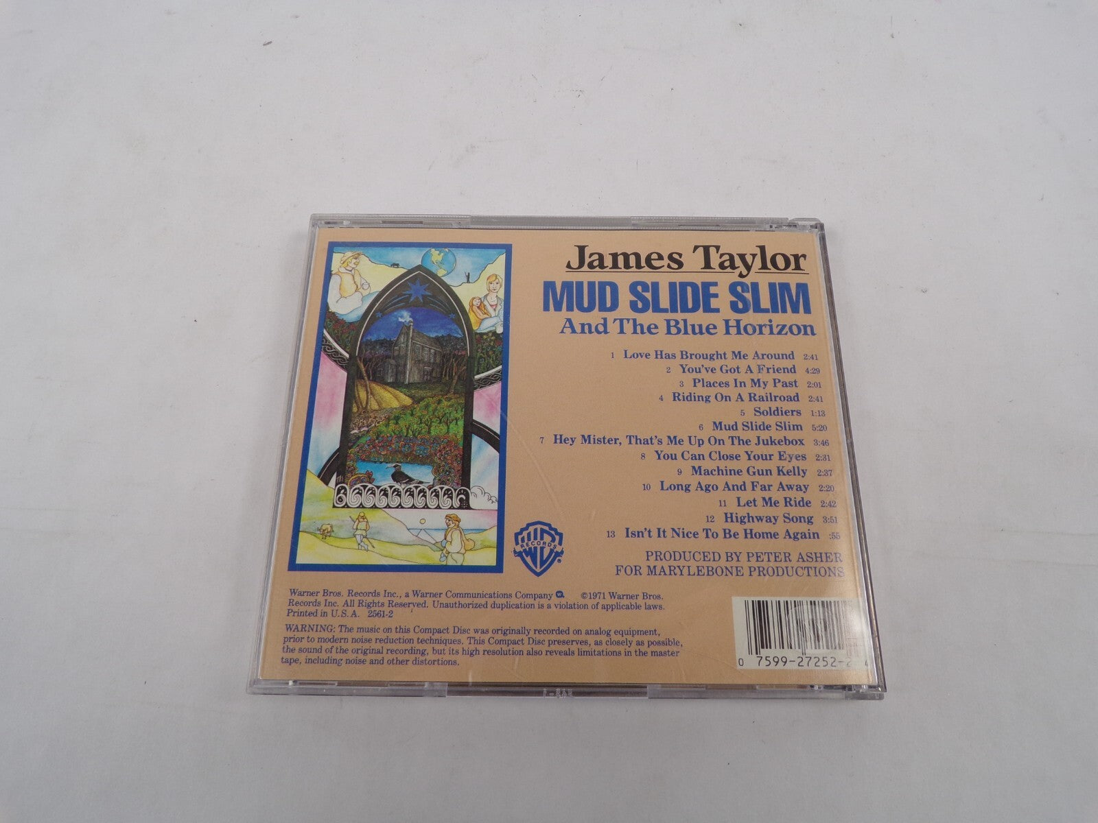 James Taylor Mud Slide Slim And The Blue Horizon Love Has Brought Me AroundCD#30
