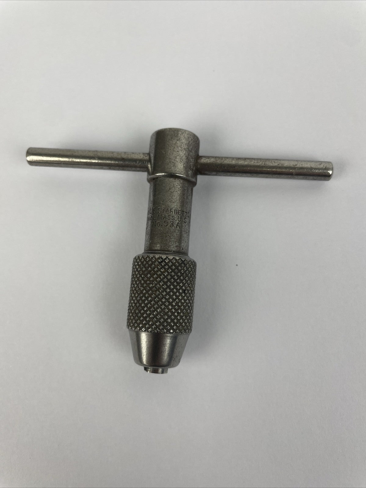 VINTAGE OEM L. S. STARRETT Co. Model NO. 93A TAP WRENCH T-HANDLE  USA MADE
