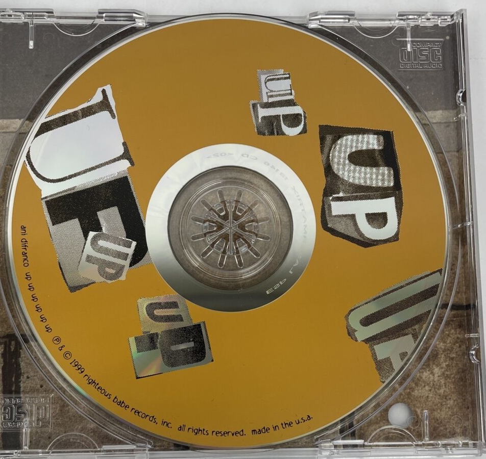 Ani Defranco Digital Audio Cd " Up Up Up Up Up Up " 1999 Righteous Babe Records
