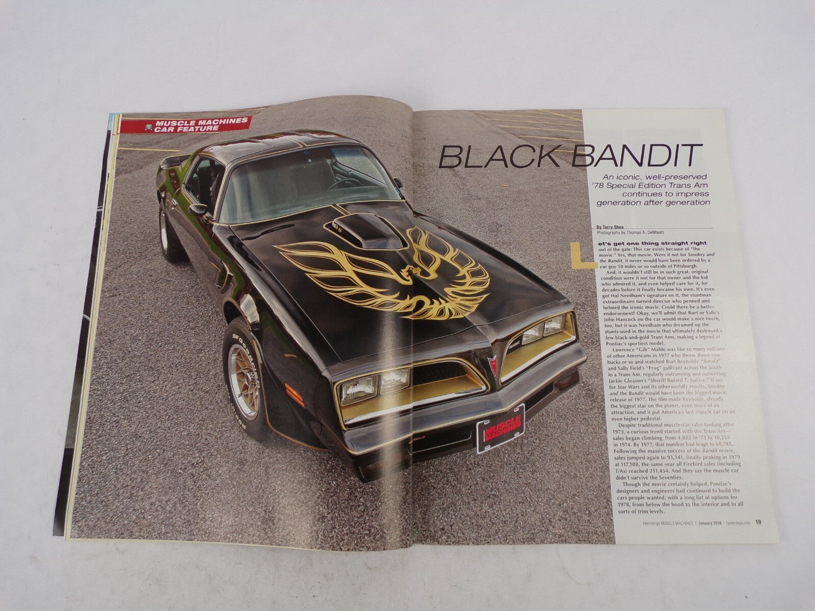 January 2018 Muscle Machines Magazine Trans AM Special Edition Survivor Pure Sto