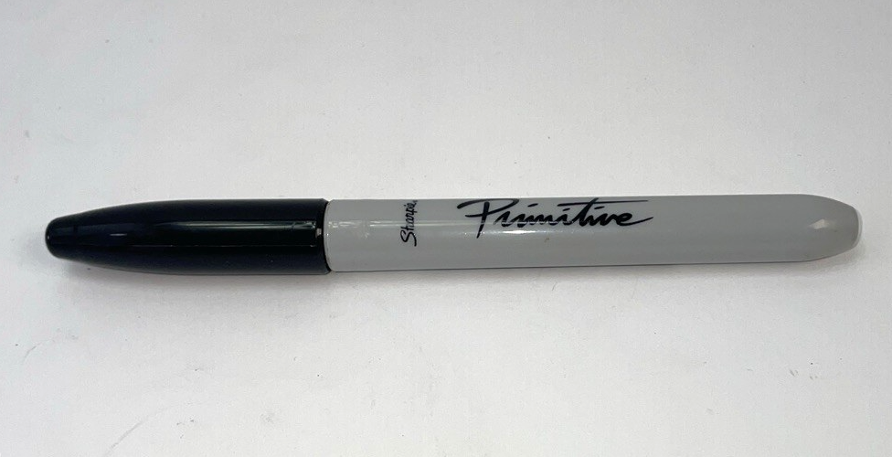 Primitive Skateboards " DEFINE " Black Fine Sharpie Marker - Extremely Rare Find
