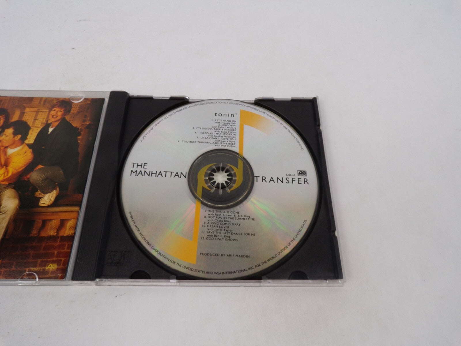 The Manhattan Transfer Tonin' Let's Hang On Groovin' It's Gonna Take A MiraCD#71
