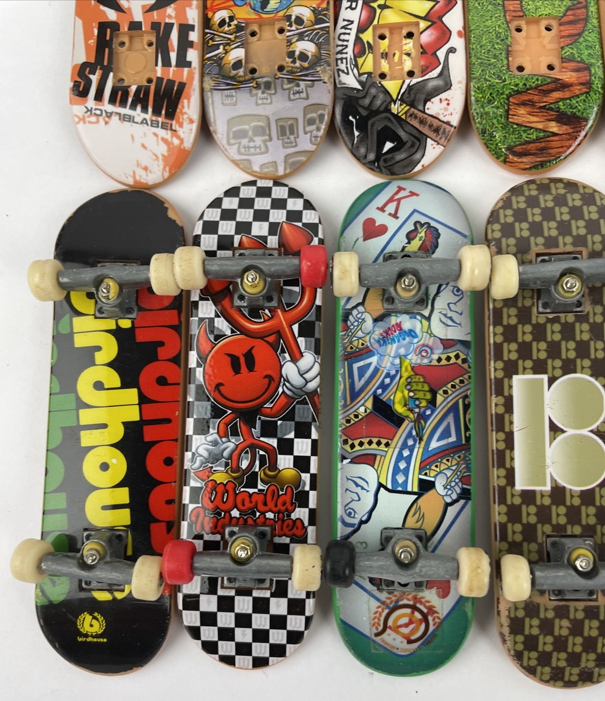 Vintage Tech Deck Lot Skateboard Fingerboard Flip Fiberlight Blind BUNDLE LOT