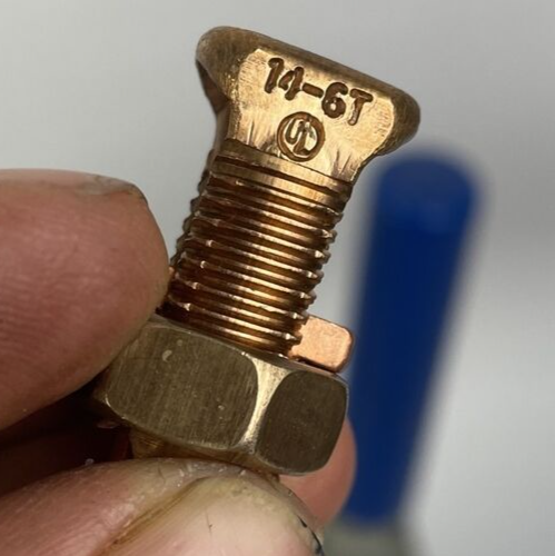 Lot of 10 OEM BURNDY KS17 DB 6 RUN Split Bolt Connector - LOOK * BEST DEAL
