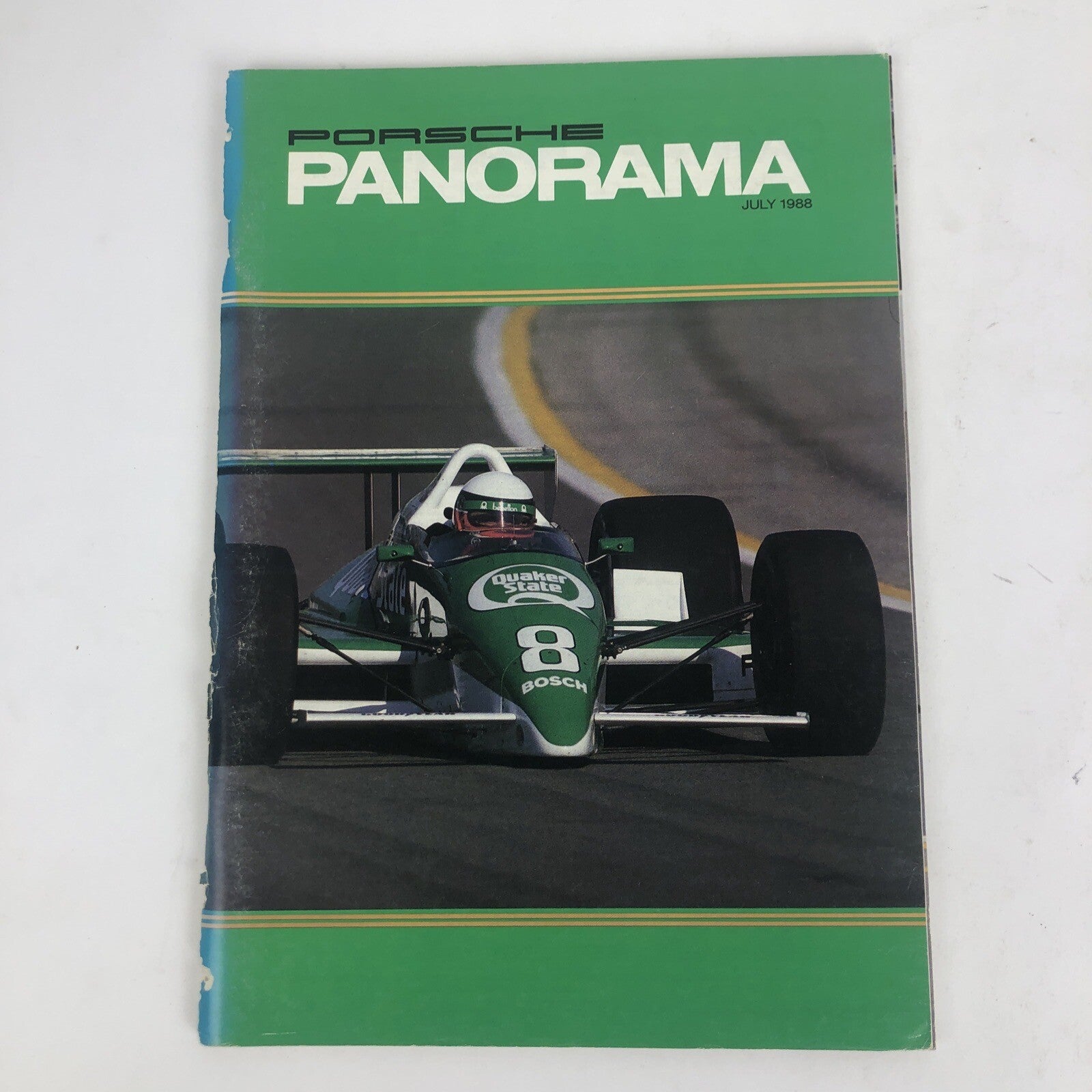 Porsche Panorama Magazine - July 1988 - Indy Car Dues Indianapolis 500 LOOK