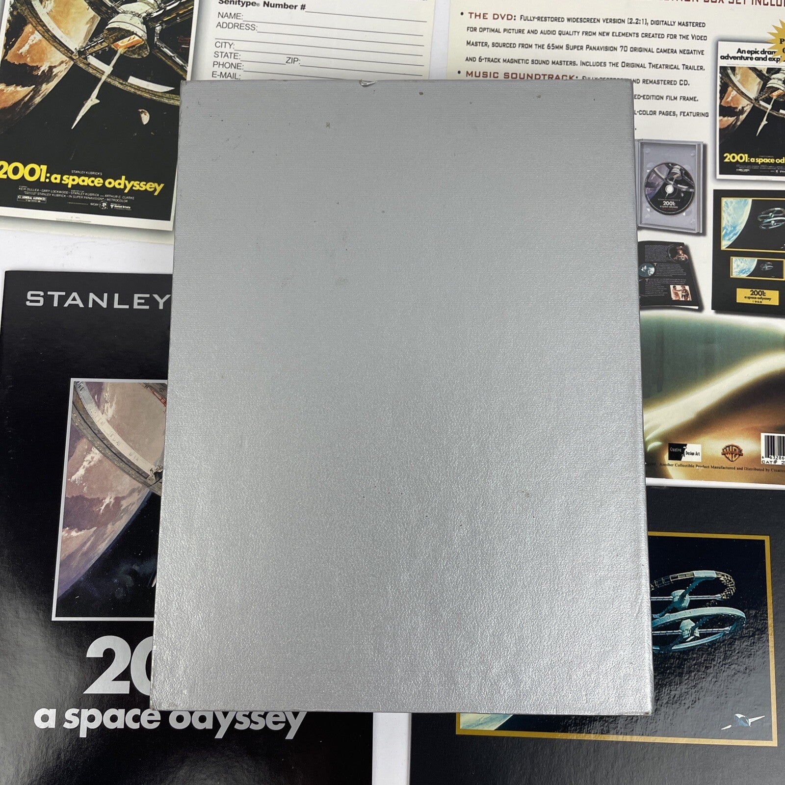 2001: A Space Odyssey DVD, 2001, 2-Disc Set, Classic Collection Box Set Senitype