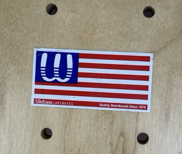 RON ALLEN Original RE-Issue Deck, H-Street Skateboards Made in the USA - Signed