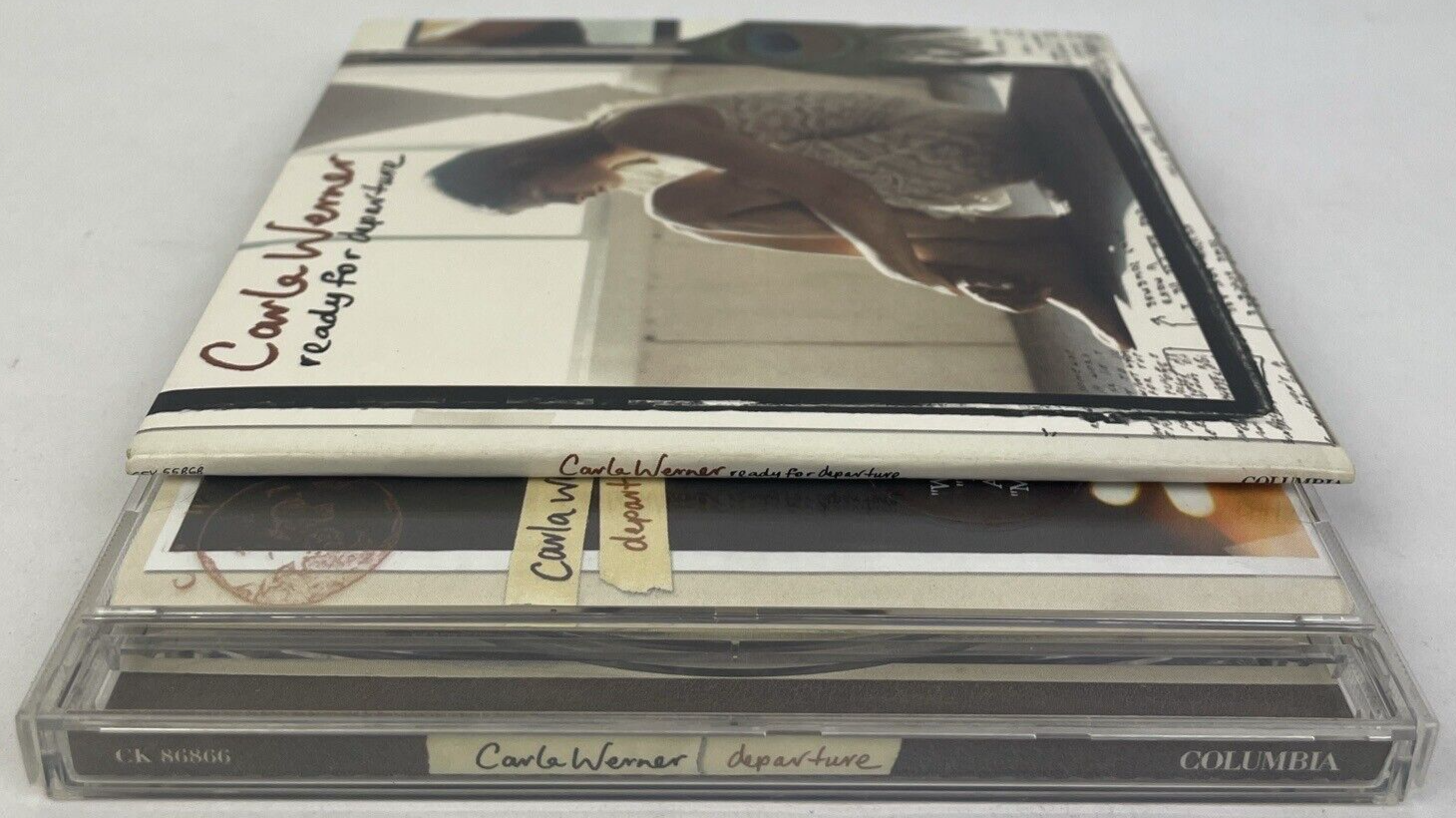 2 x Carla Werner , Didital Audio CDs - Departure 2003 + Ready For Departure 2003
