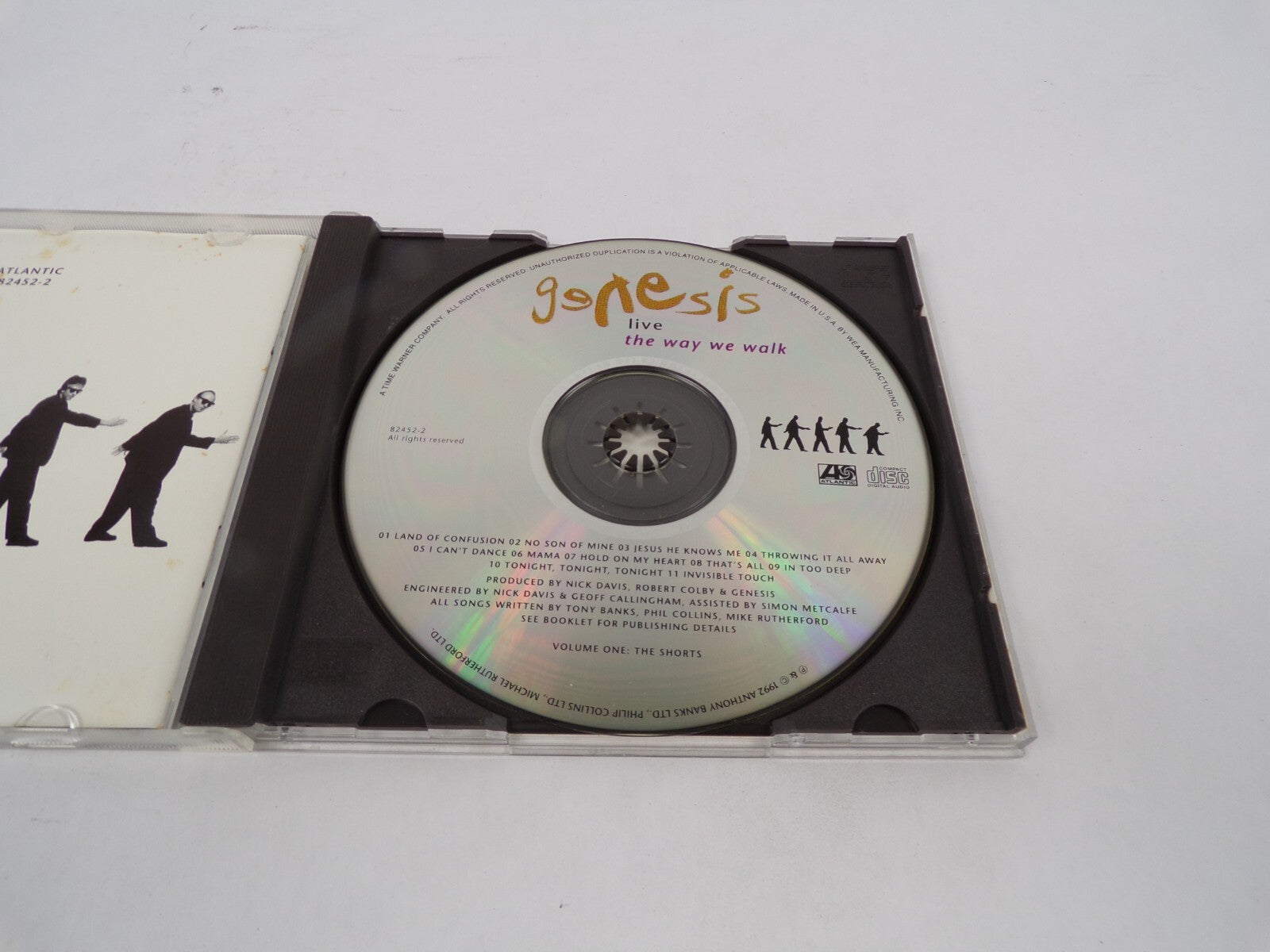 Genesis Live The Way We Walk Volume One The Shorts Land Of Confusion No CD#67