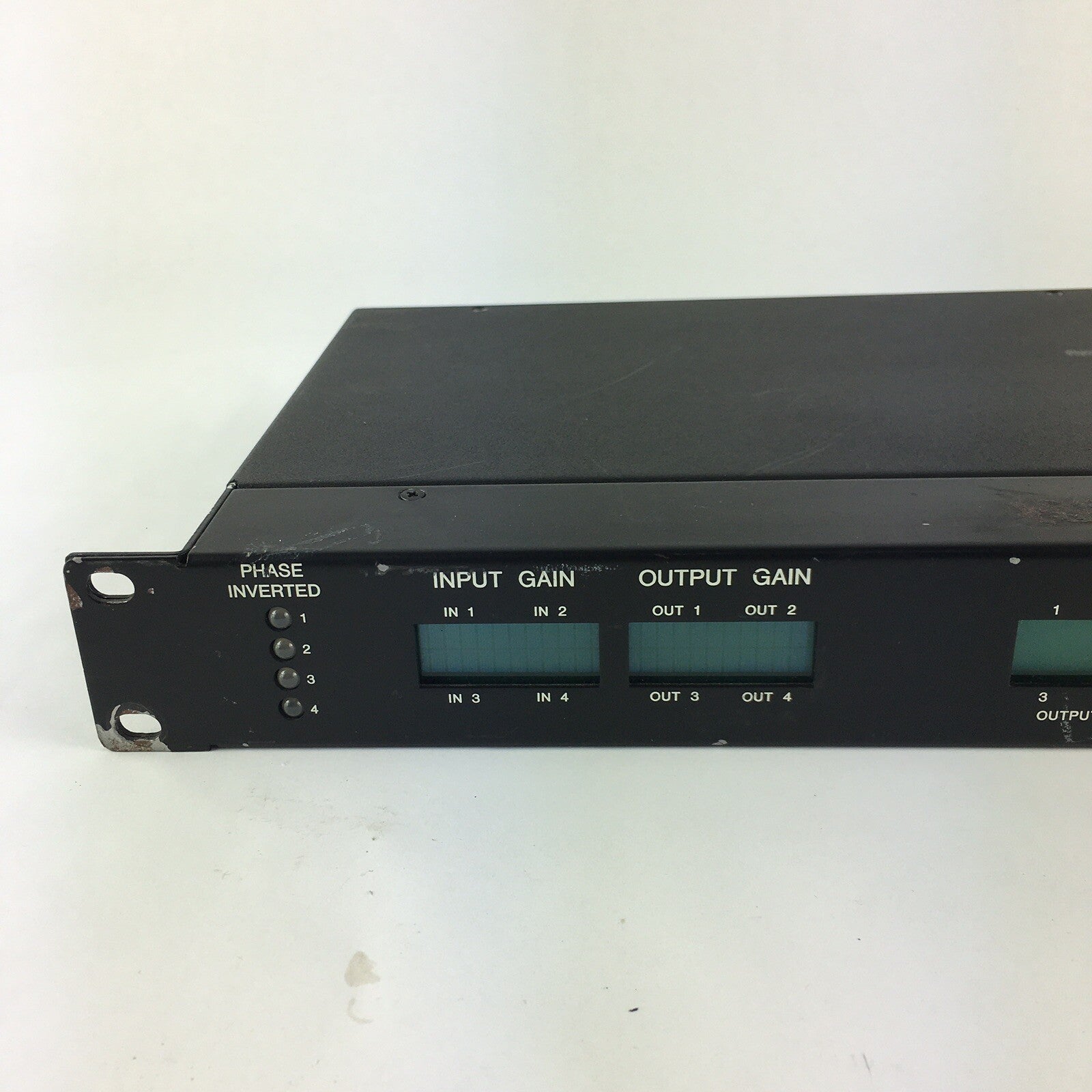 NVision NV9055 Control Panel w/4 Green Audio Connectors
