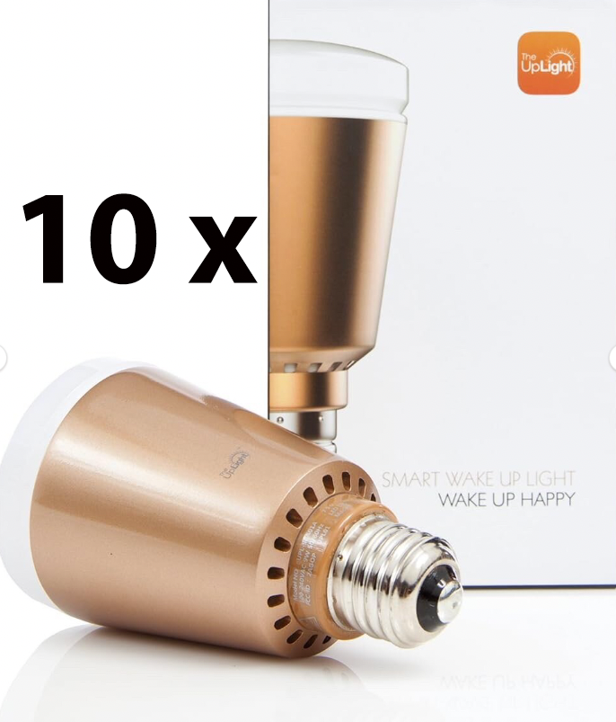 Lot of 10 : The Up Light Wake Up Light Sunrise & Sunset Simulation LED BULB
