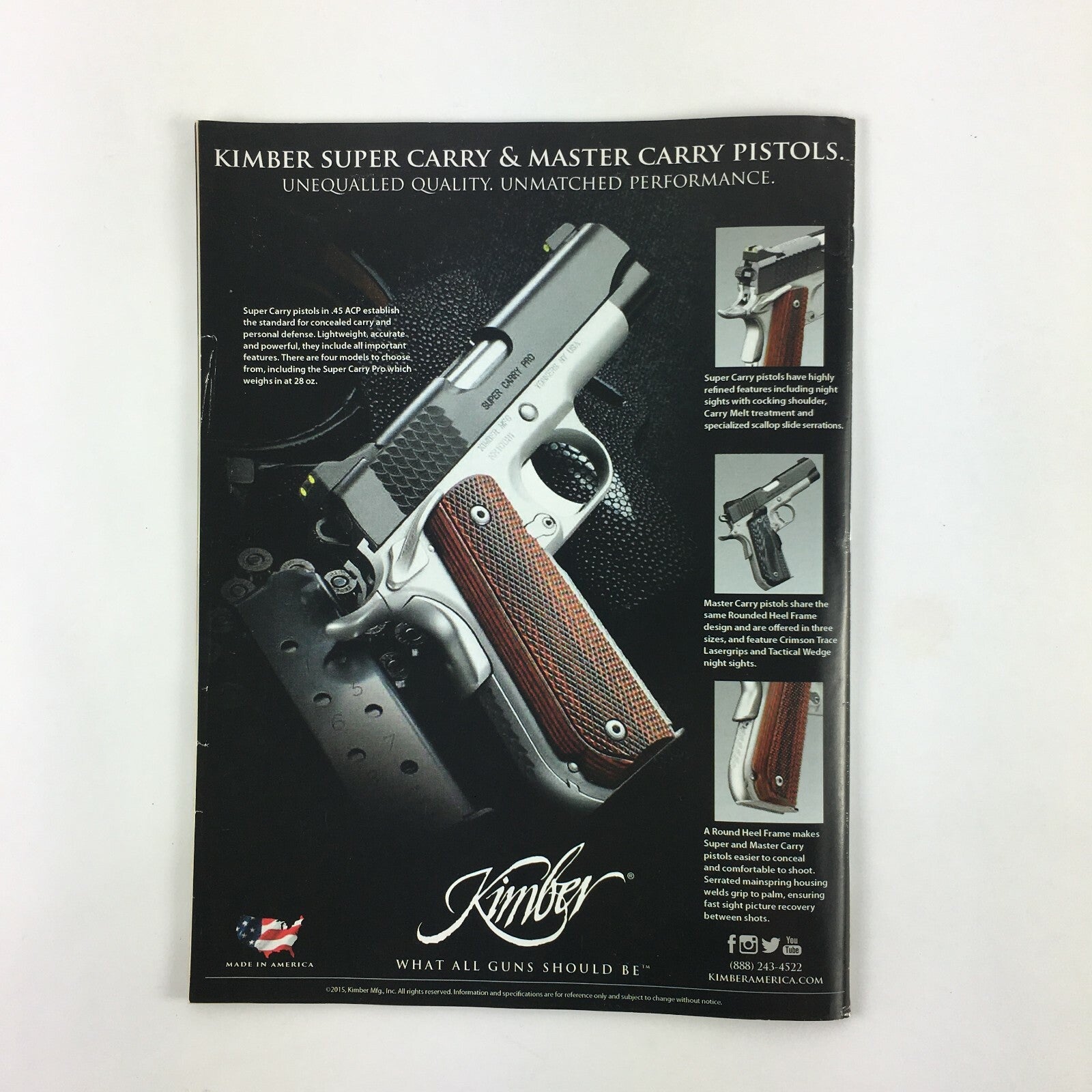 November 2015 Shooting Times Reload Magazine Franklin Armory First .17 WSM AR