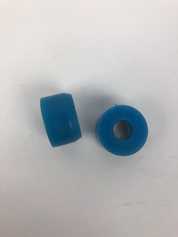Bones Style DOUBLE BARREL Skateboard Bushings Grind King BLUE SOFT 91a Duromtre