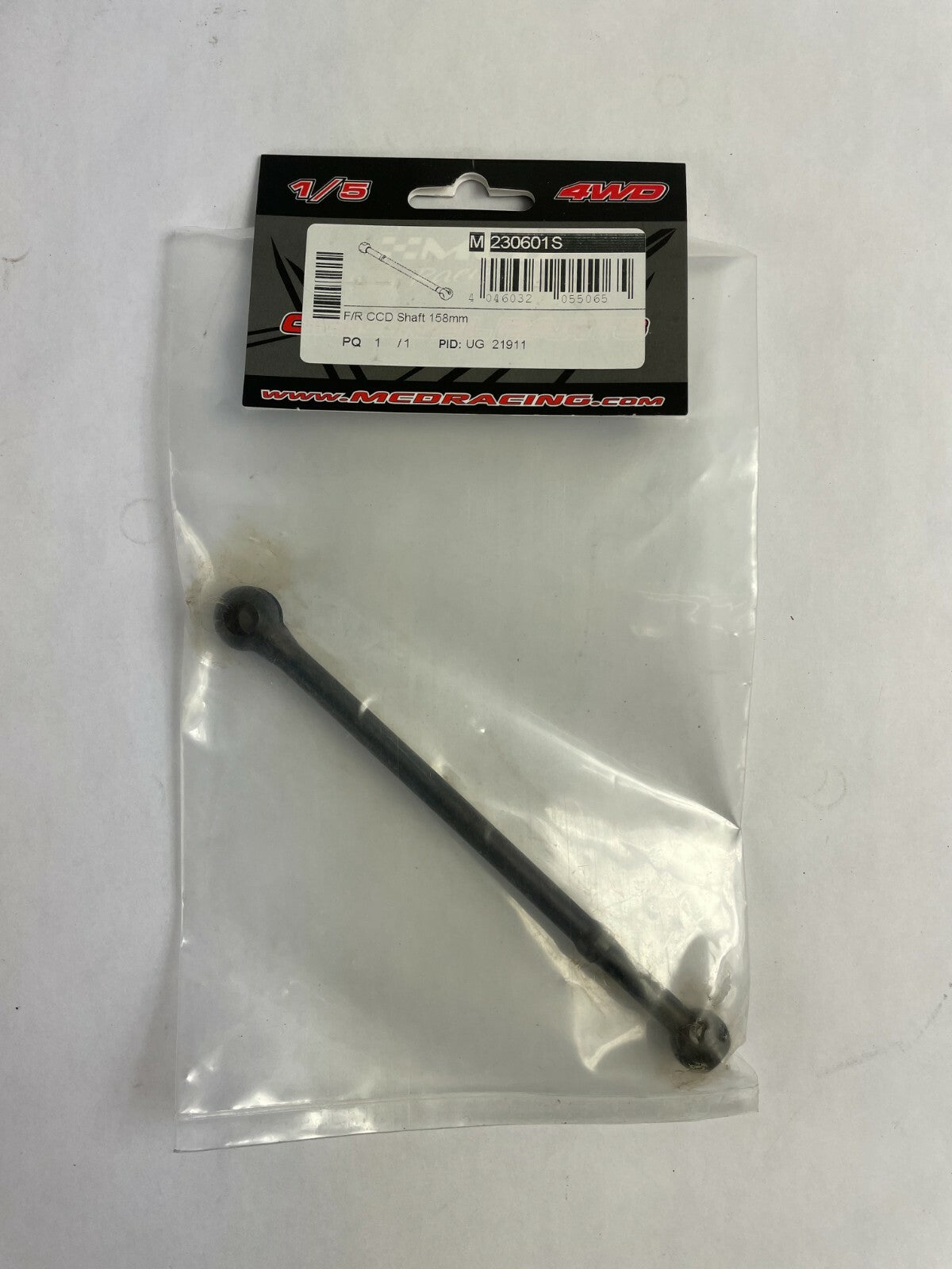 MCD Racing M230601S F/R CCD Shaft 158mm 4WD