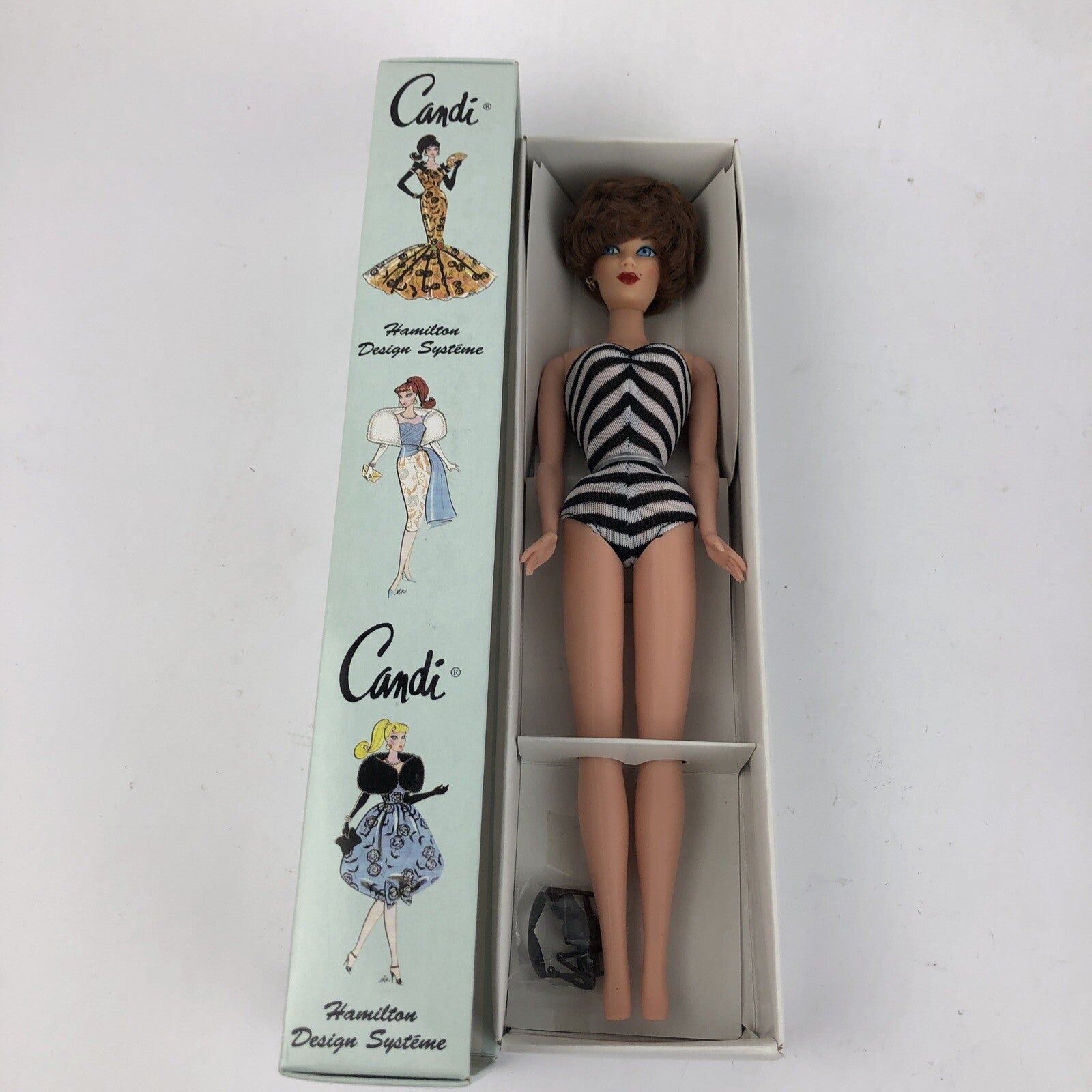 Retro Candi Brunet Bubble Blue Eyes Hamilton Design Systeme  - BRAND NEW 