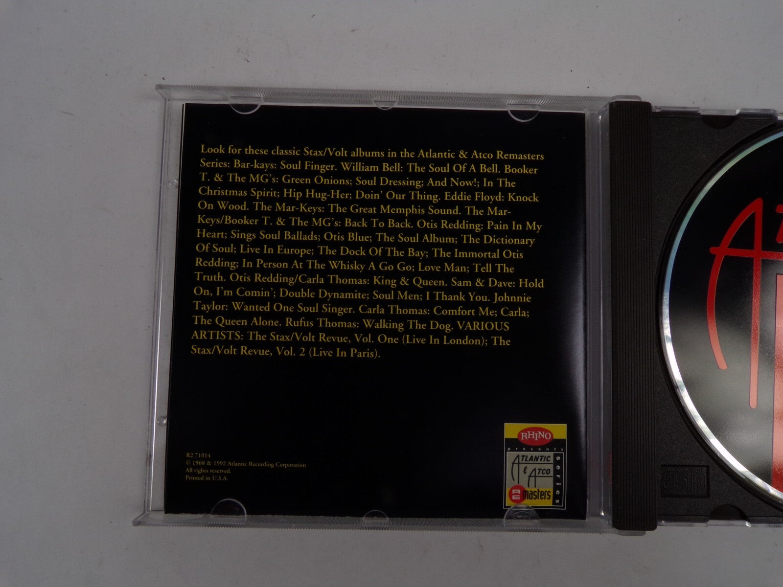 Doin' Our Thing Booker T. & The MG'S I Can Dig It Blue On Green Expressway CD#39