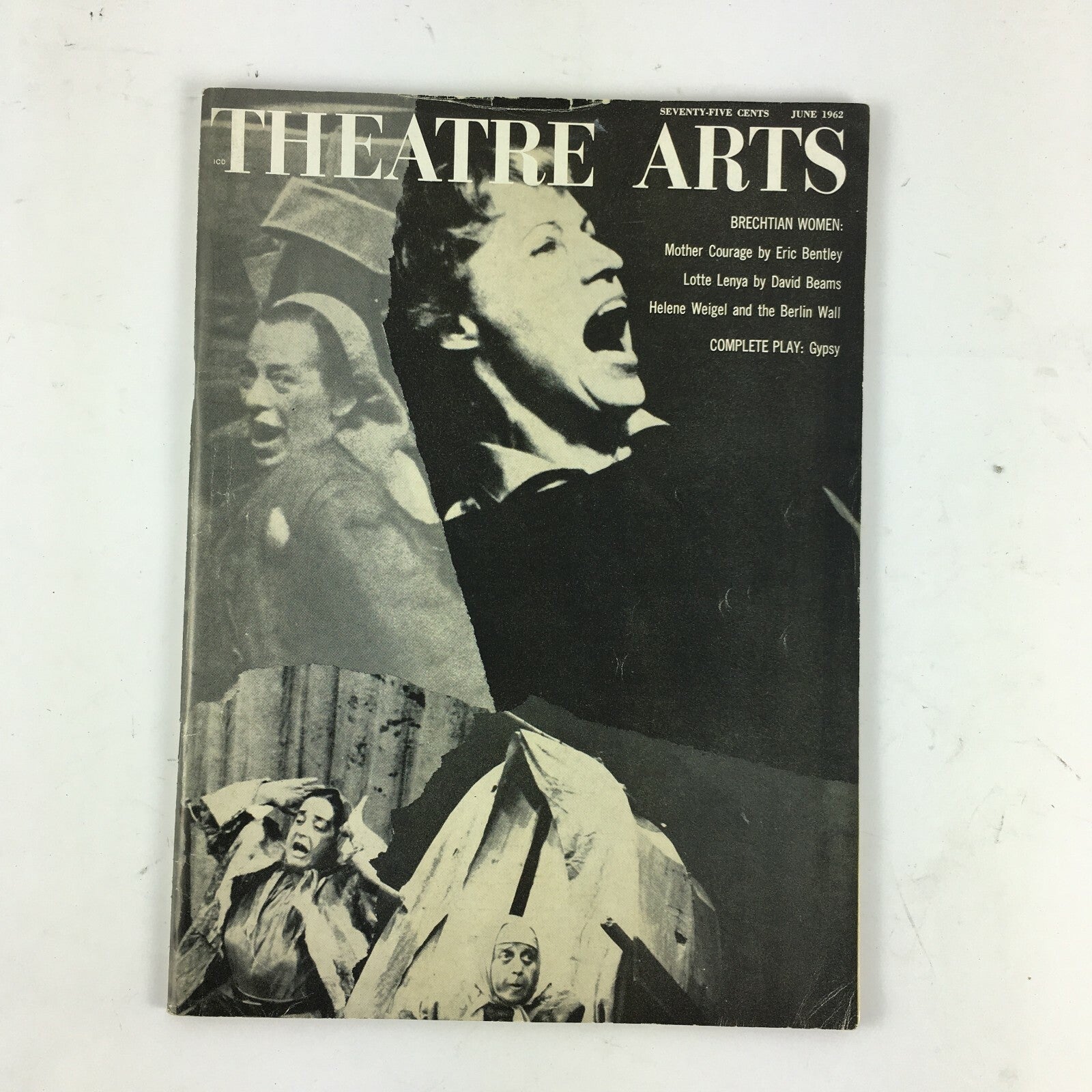 June 1962 Theatre Arts Magazine Brechtian Women Mother Courage by Eric Bentley