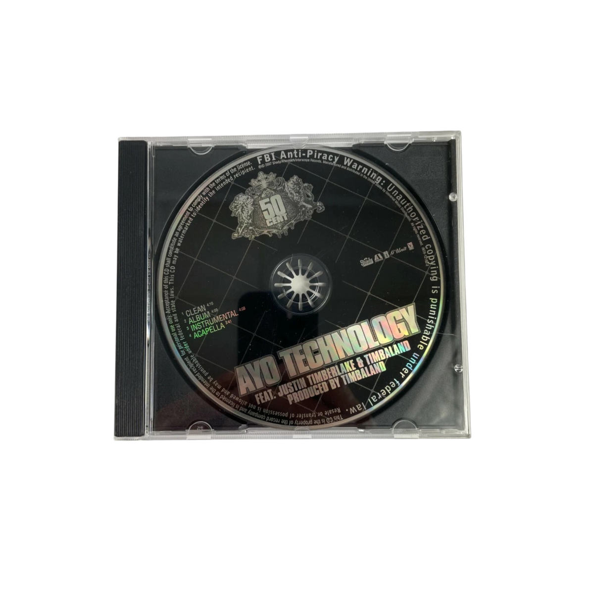 50 Cent Ayo Technology Feat.Justin Timberlake&Timbaland Disc Q11